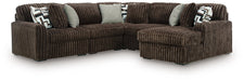 Midnight-Madness Sectional with Chaise - De Avenue Furniture
