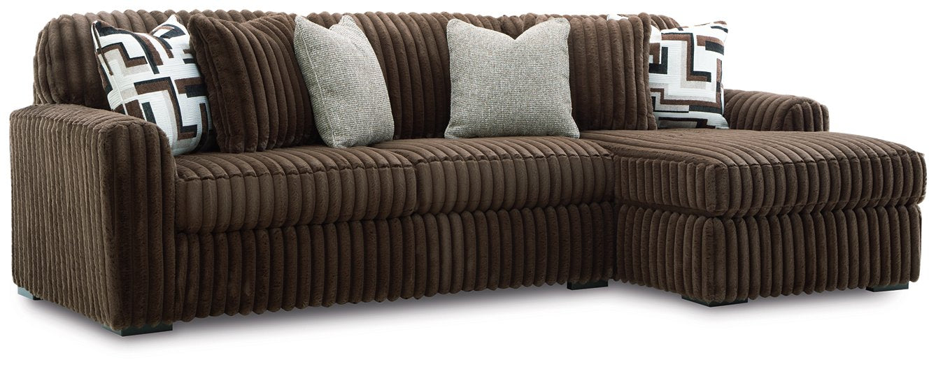 Midnight-Madness Sectional Sofa with Chaise - De Avenue Furniture