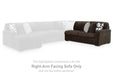 Midnight-Madness Sectional with Chaise - De Avenue Furniture