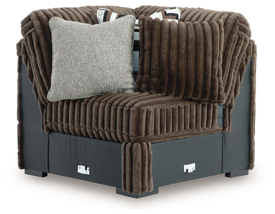 Midnight-Madness Sectional with Chaise - De Avenue Furniture