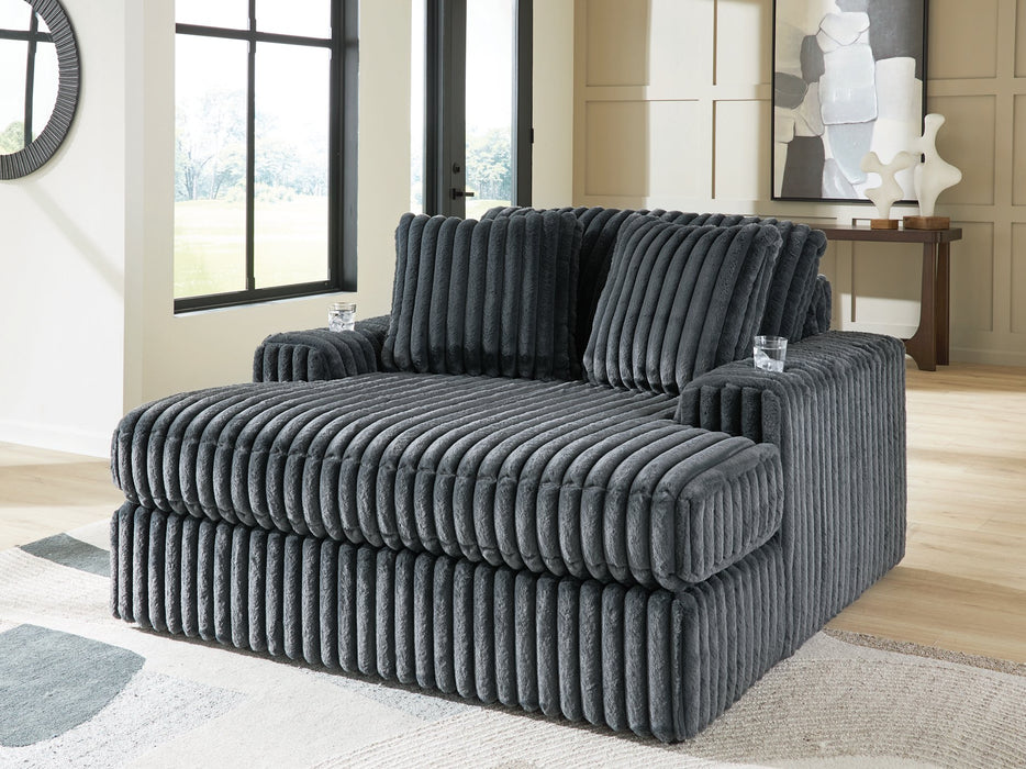 Midnight-Madness Oversized Chaise - De Avenue Furniture