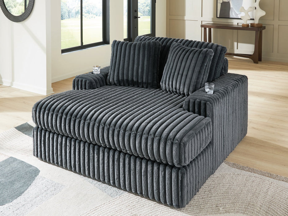Midnight-Madness Oversized Chaise - De Avenue Furniture