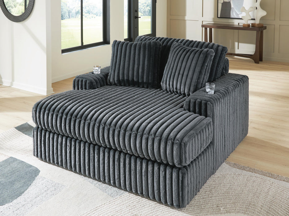 Midnight-Madness Oversized Chaise - De Avenue Furniture