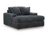 Midnight-Madness Oversized Chaise - De Avenue Furniture