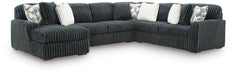 Midnight-Madness Sectional with Chaise - De Avenue Furniture
