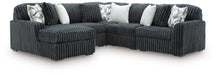 Midnight-Madness Sectional with Chaise - De Avenue Furniture