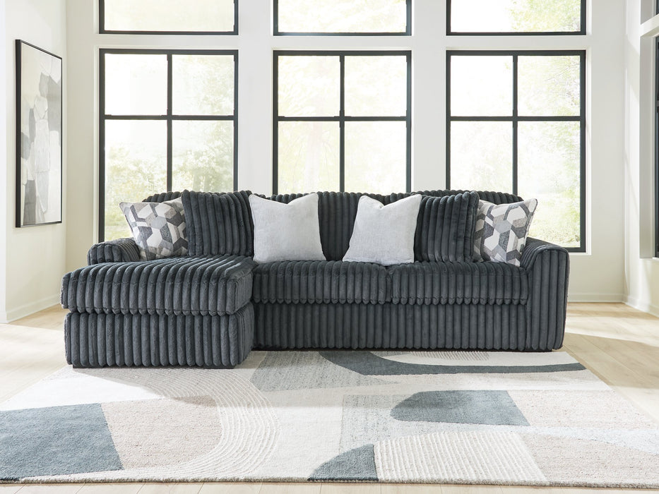 Midnight-Madness Sectional Sofa with Chaise - De Avenue Furniture