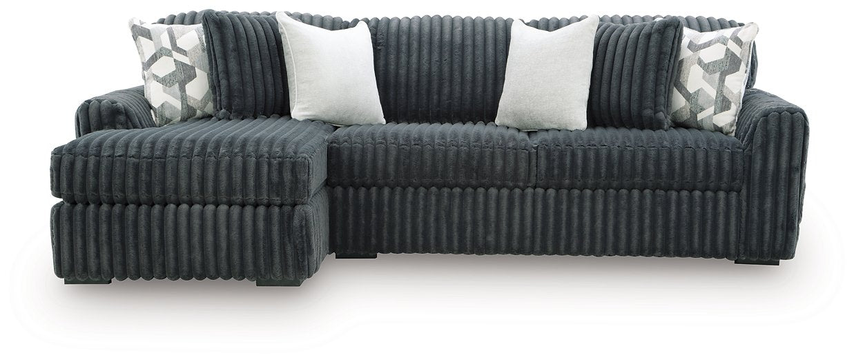 Midnight-Madness Sectional Sofa with Chaise - De Avenue Furniture