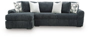Midnight-Madness Sectional Sofa with Chaise - De Avenue Furniture