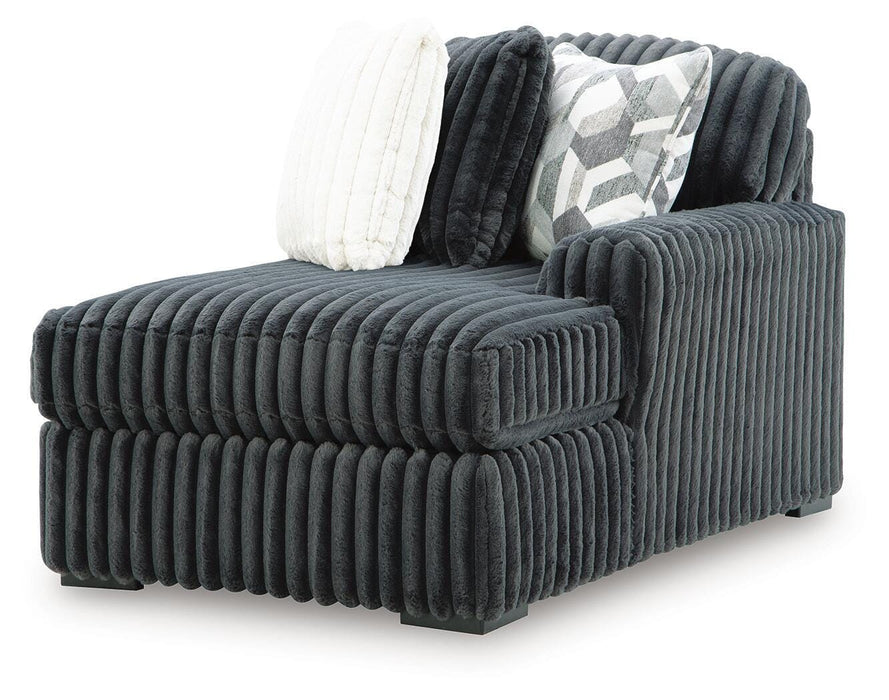 Midnight-Madness Sectional Sofa with Chaise - De Avenue Furniture