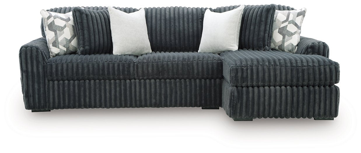 Midnight-Madness Sectional Sofa with Chaise - De Avenue Furniture