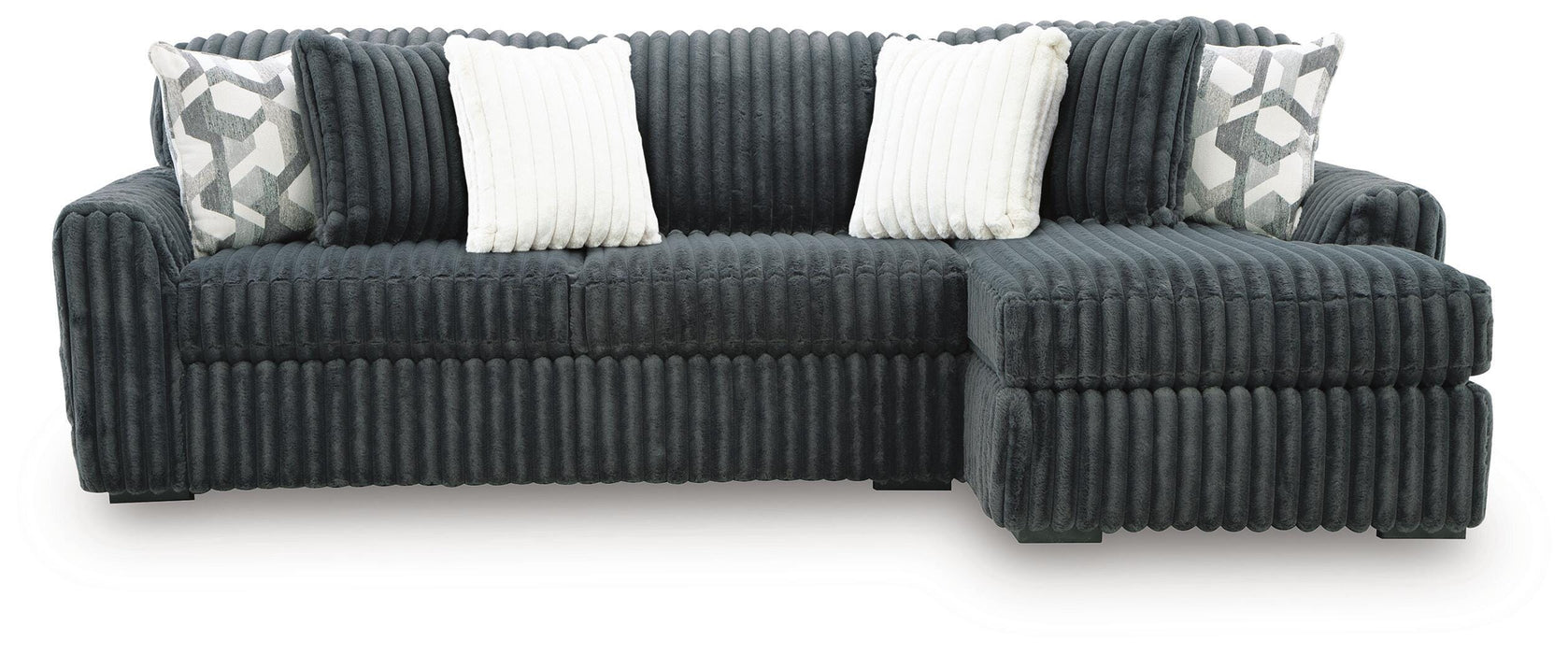 Midnight-Madness Sectional Sofa with Chaise - De Avenue Furniture