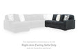 Midnight-Madness Sectional Sofa with Chaise - De Avenue Furniture