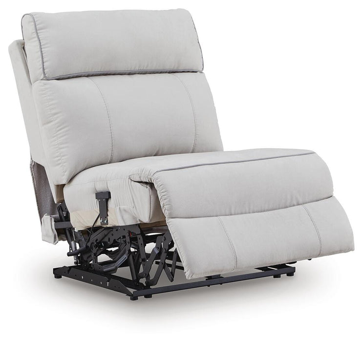 Social Pointe Reclining Sectional with Storage Consoles - De Avenue Furniture