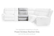 Social Pointe Reclining Sectional with Storage Consoles - De Avenue Furniture