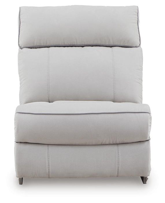 Social Pointe Reclining Sectional with Storage Consoles - De Avenue Furniture