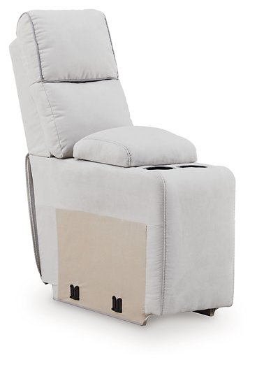 Social Pointe Reclining Sectional with Storage Console - De Avenue Furniture