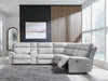 Social Pointe Power Reclining Sectional - De Avenue Furniture