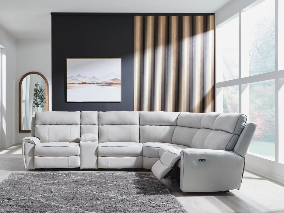 Social Pointe Power Reclining Sectional - De Avenue Furniture
