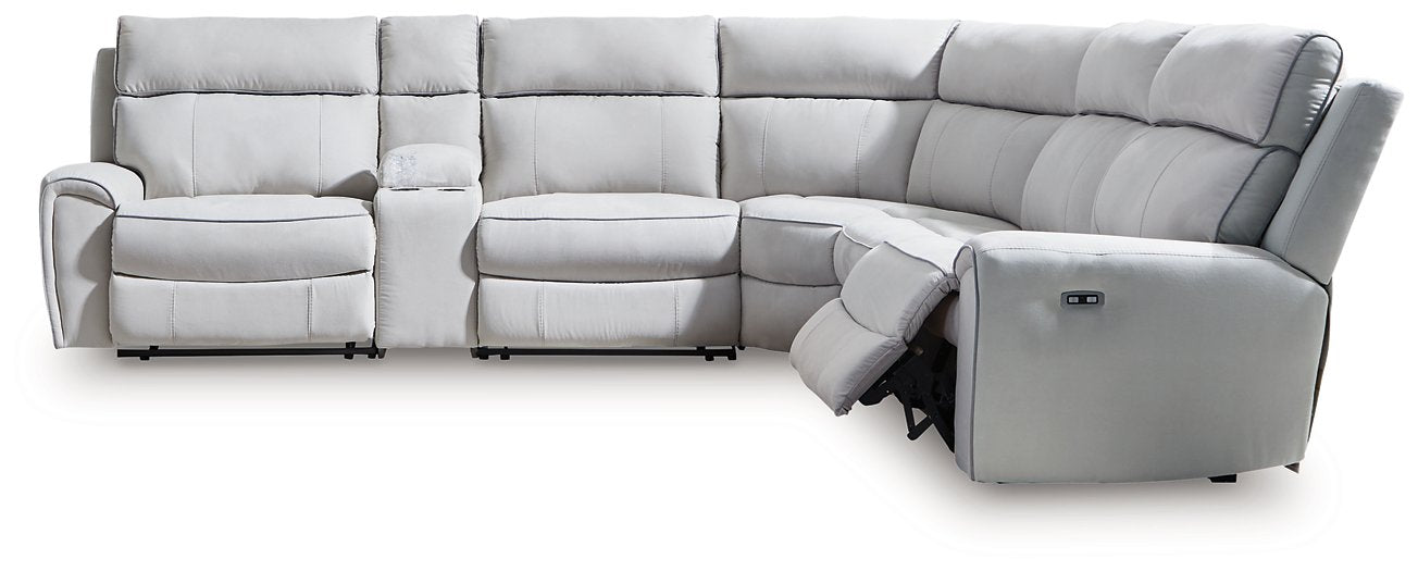 Social Pointe Power Reclining Sectional - De Avenue Furniture