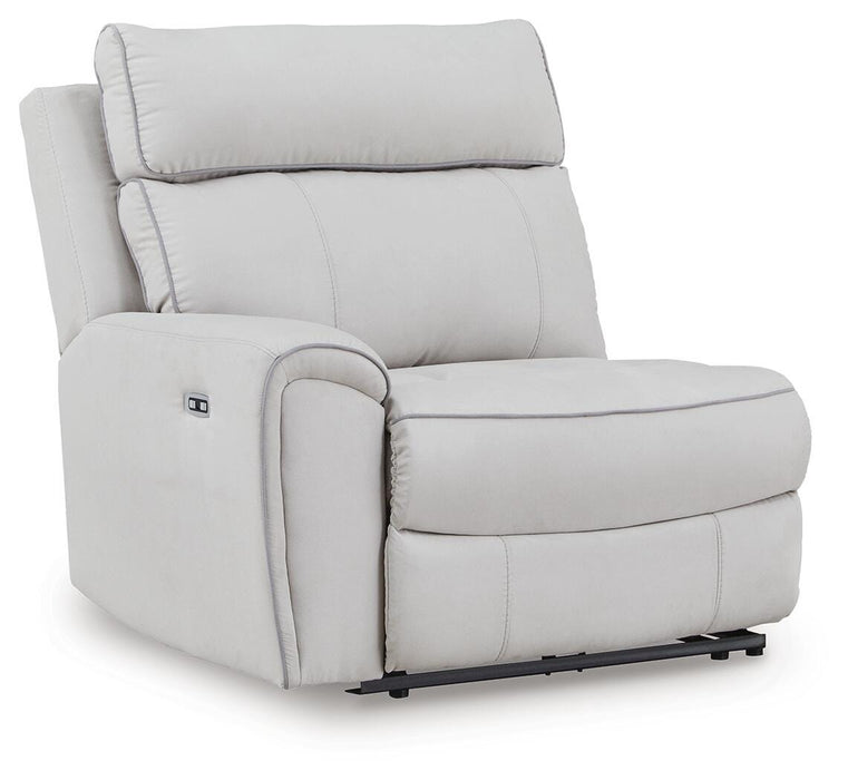 Social Pointe Reclining Sectional with Storage Consoles - De Avenue Furniture