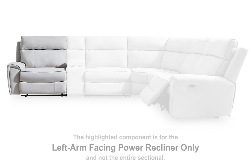 Social Pointe Power Reclining Sectional - De Avenue Furniture
