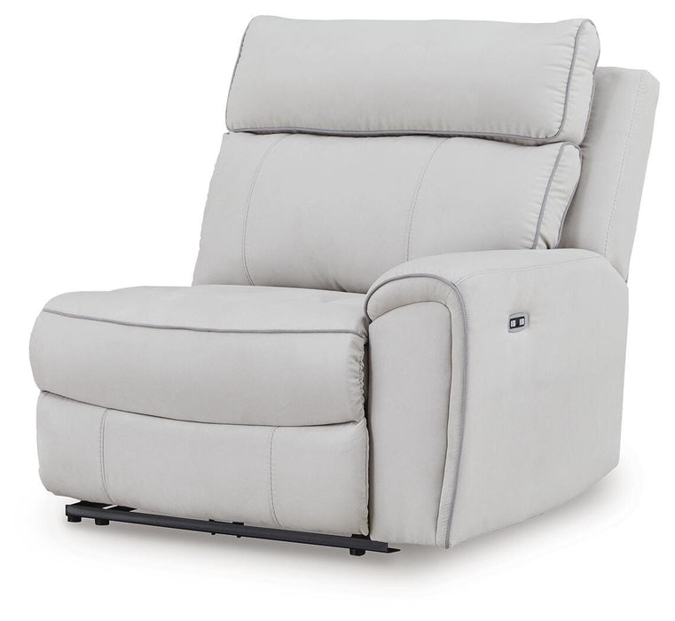 Social Pointe Reclining Sectional with Storage Consoles - De Avenue Furniture