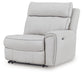 Social Pointe Reclining Sectional with Storage Consoles - De Avenue Furniture