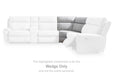 Social Pointe Reclining Sectional with Storage Consoles - De Avenue Furniture