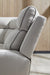 Social Pointe Reclining Sectional with Storage Console - De Avenue Furniture