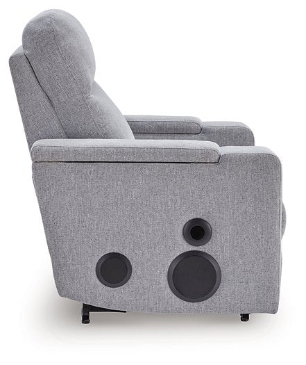 Pineland Power Glider Recliner with Audio System - De Avenue Furniture