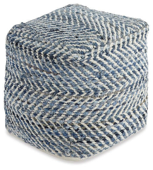Chevron Pouf - De Avenue Furniture
