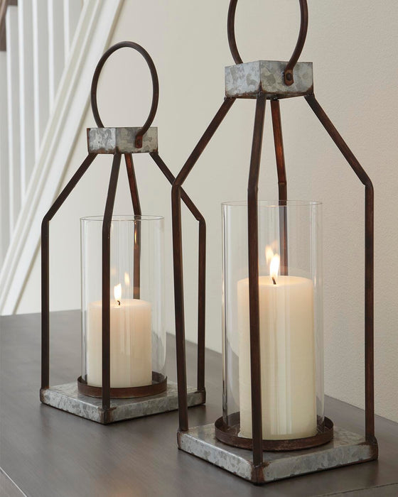 Diedrick Lantern (Set of 2) - De Avenue Furniture
