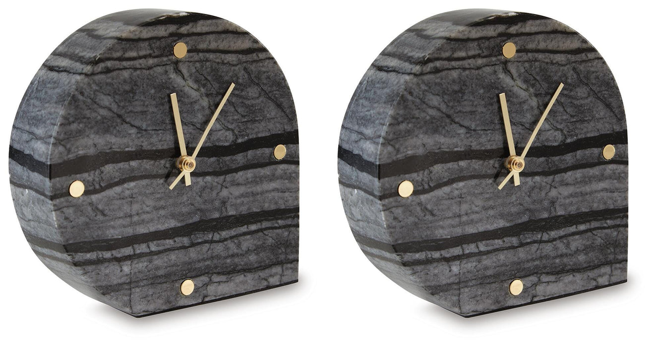 Janmour Table Clock (Set of 2) - De Avenue Furniture