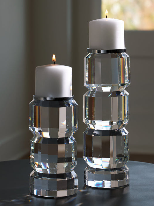 Brentley Candle Holder Set (Set of 2) - De Avenue Furniture