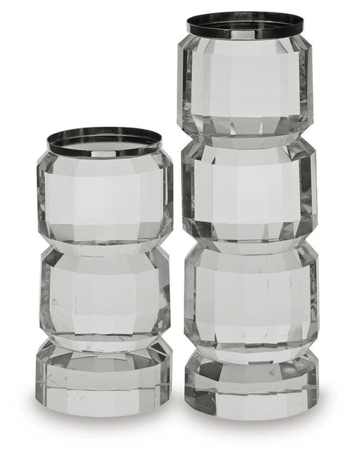 Brentley Candle Holder Set (Set of 2) - De Avenue Furniture
