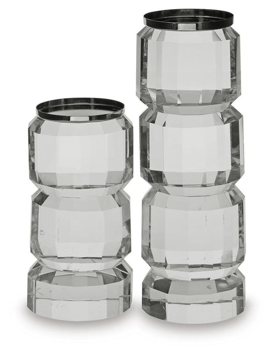Brentley Candle Holder Set (Set of 2) - De Avenue Furniture