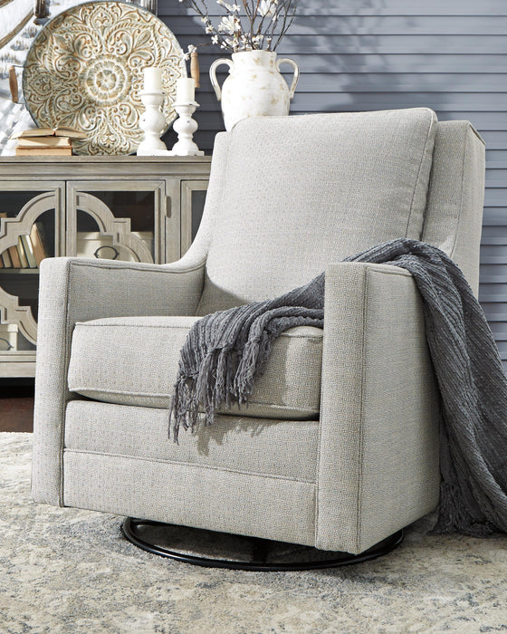 Kambria Swivel Glider Accent Chair - De Avenue Furniture