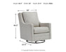 Kambria Swivel Glider Accent Chair - De Avenue Furniture