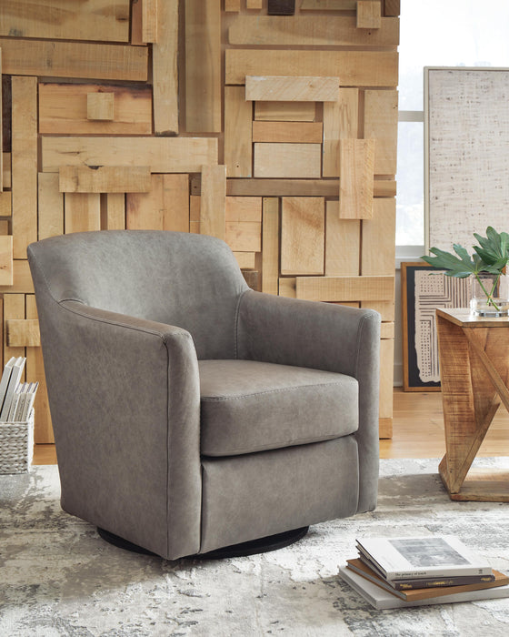 Bradney Swivel Accent Chair - De Avenue Furniture