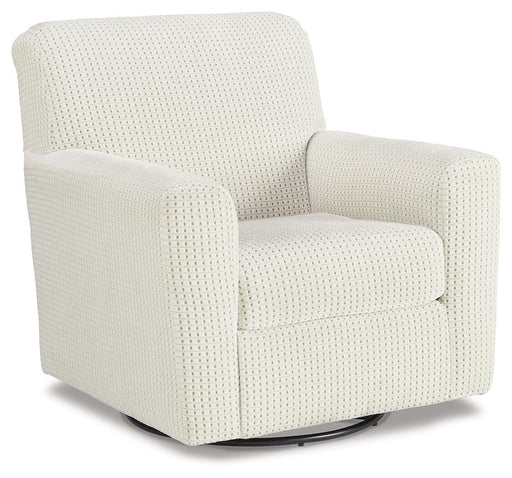 Herstow Swivel Glider Accent Chair - De Avenue Furniture