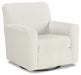 Herstow Swivel Glider Accent Chair - De Avenue Furniture