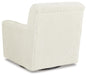 Herstow Swivel Glider Accent Chair - De Avenue Furniture