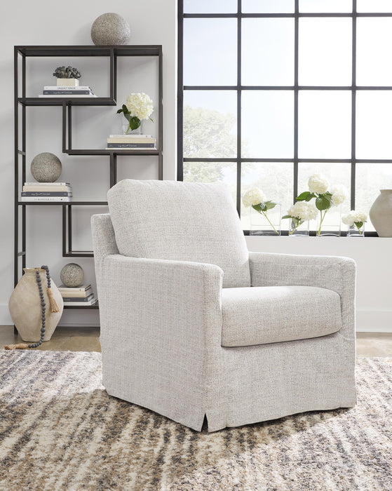 Nenana Next-Gen Nuvella Swivel Glider Accent Chair - De Avenue Furniture
