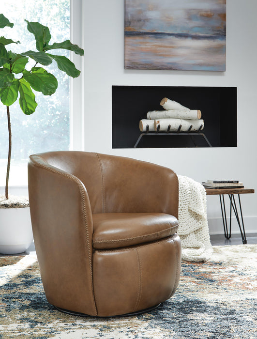 Kierreys Swivel Accent Chair - De Avenue Furniture