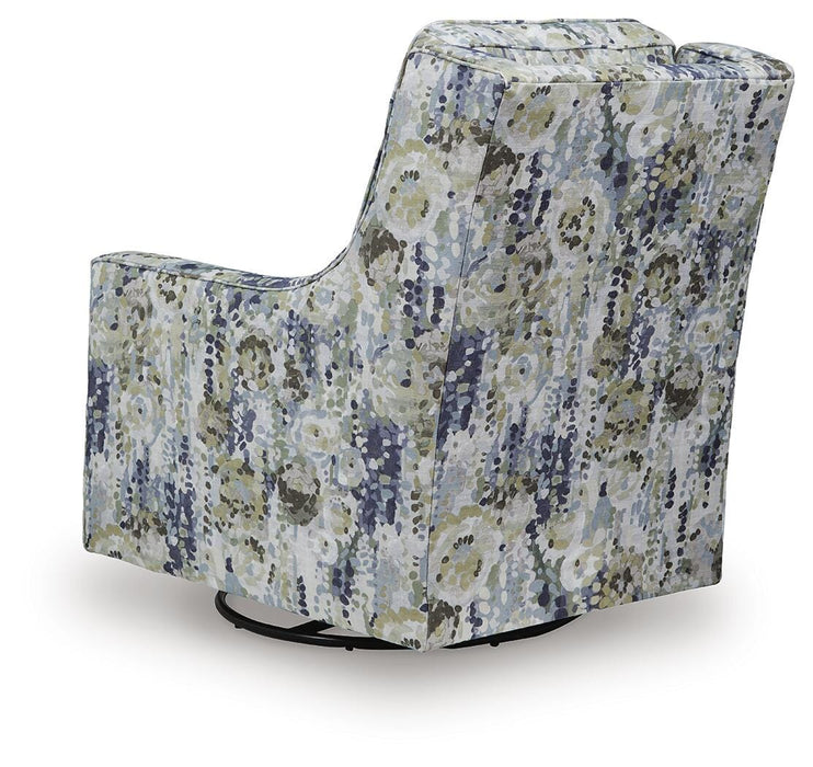 Dustinford Swivel Glider Accent Chair - De Avenue Furniture