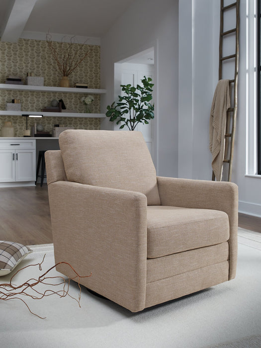 Freybourne Next-Gen Nuvella Swivel Accent Chair - De Avenue Furniture