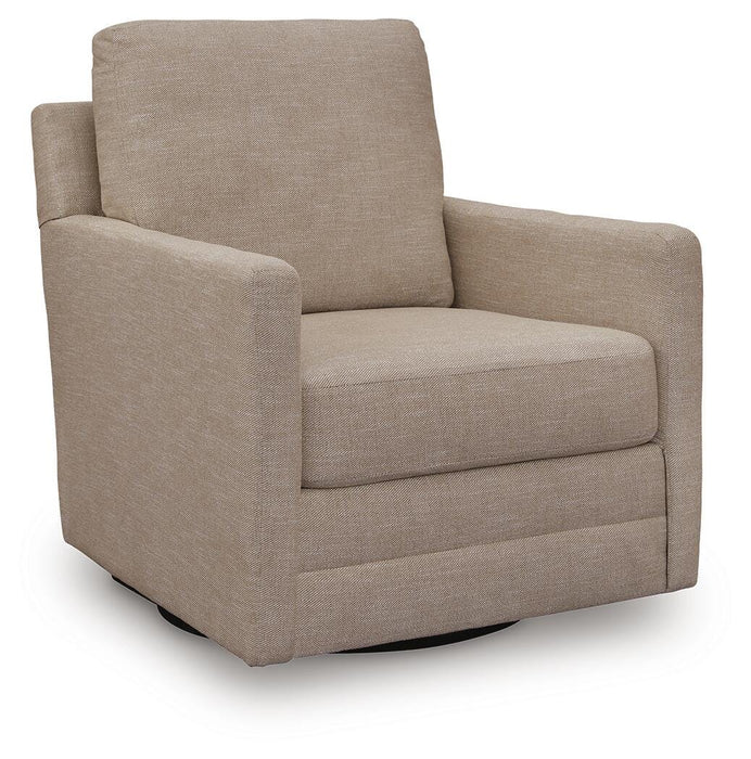Freybourne Next-Gen Nuvella Swivel Accent Chair - De Avenue Furniture