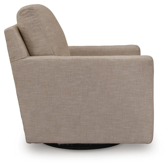 Freybourne Next-Gen Nuvella Swivel Accent Chair - De Avenue Furniture