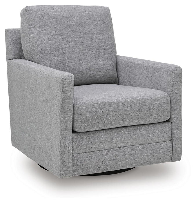 Freybourne Next-Gen Nuvella Swivel Accent Chair - De Avenue Furniture